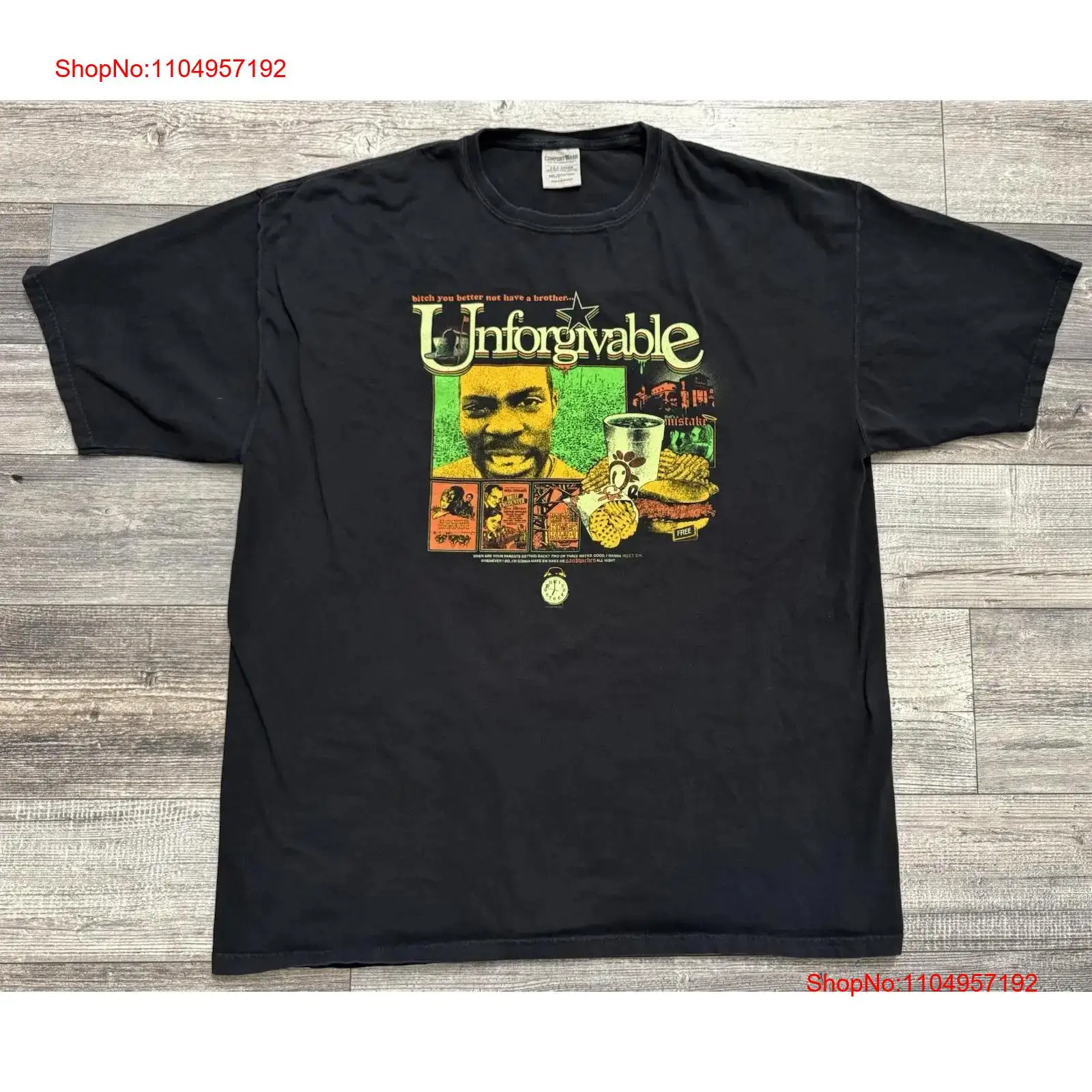 Men Fashion Youtuber - Unforgivable FSG T Shirt Chicken Sandwich