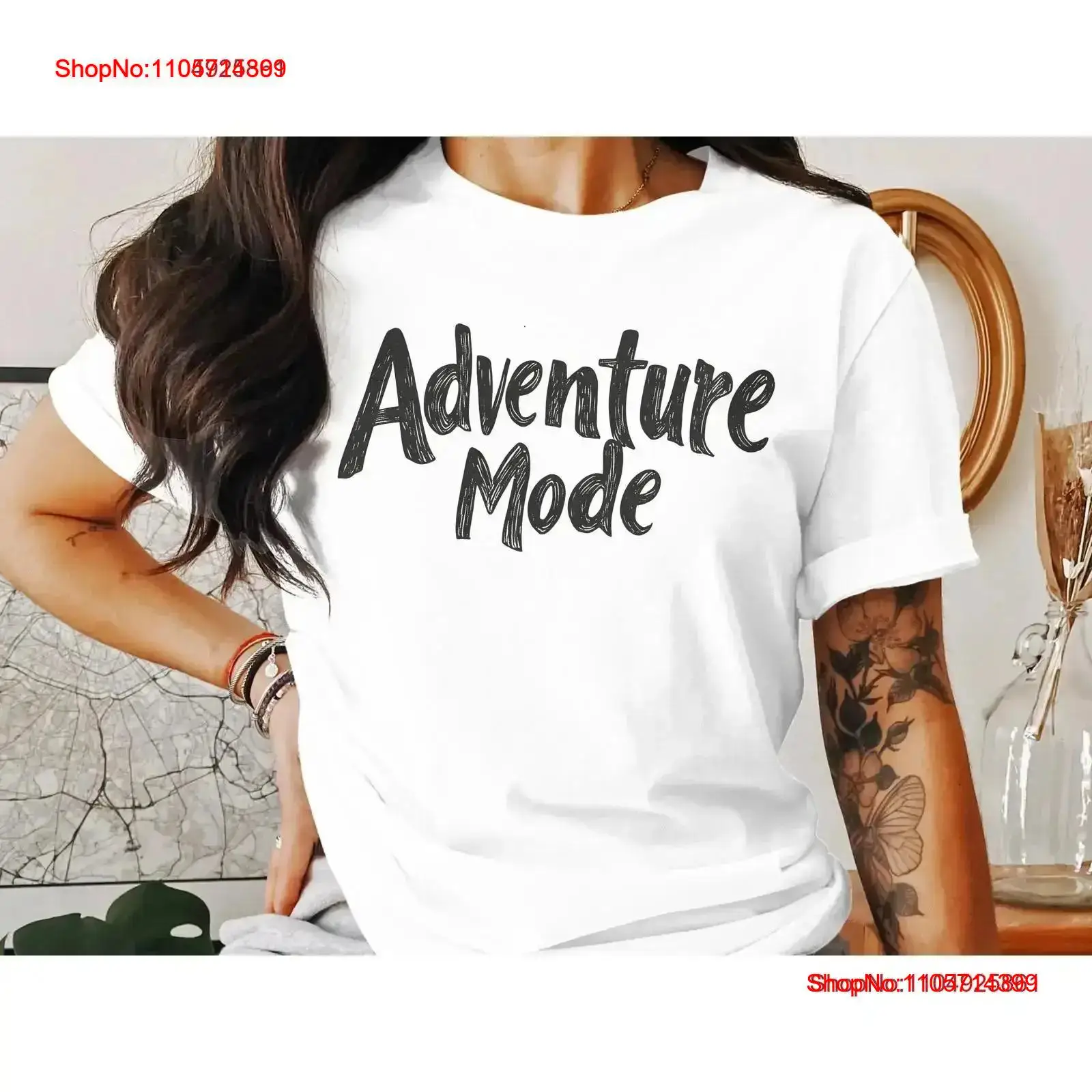 Men'S Fashion Outfit Ideas - Adventure Mode T Shirt Cool Fun