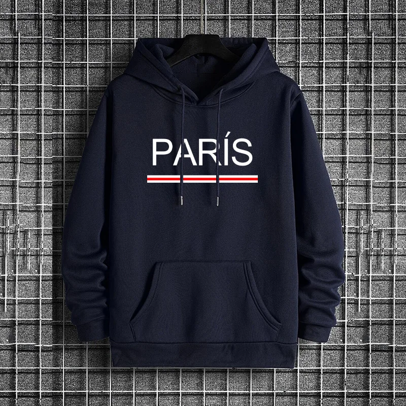Men'S Fashion Paris 2025 - Male Casual Trendy Pullover Hoody Autumn