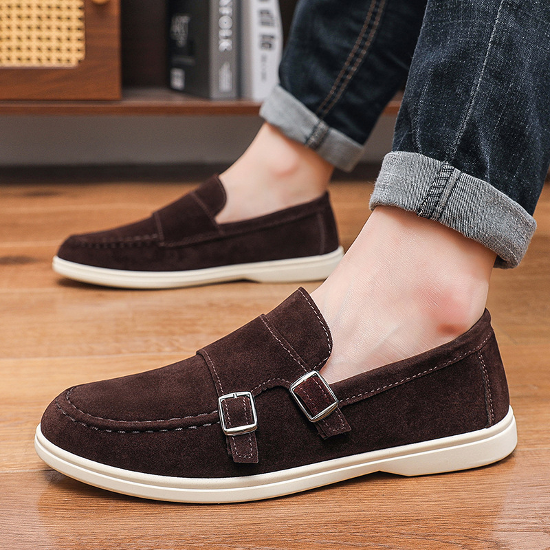 Men's Casual Shoes Suede Loafe - đánh giá và giá Men'S Fashion For Wedding