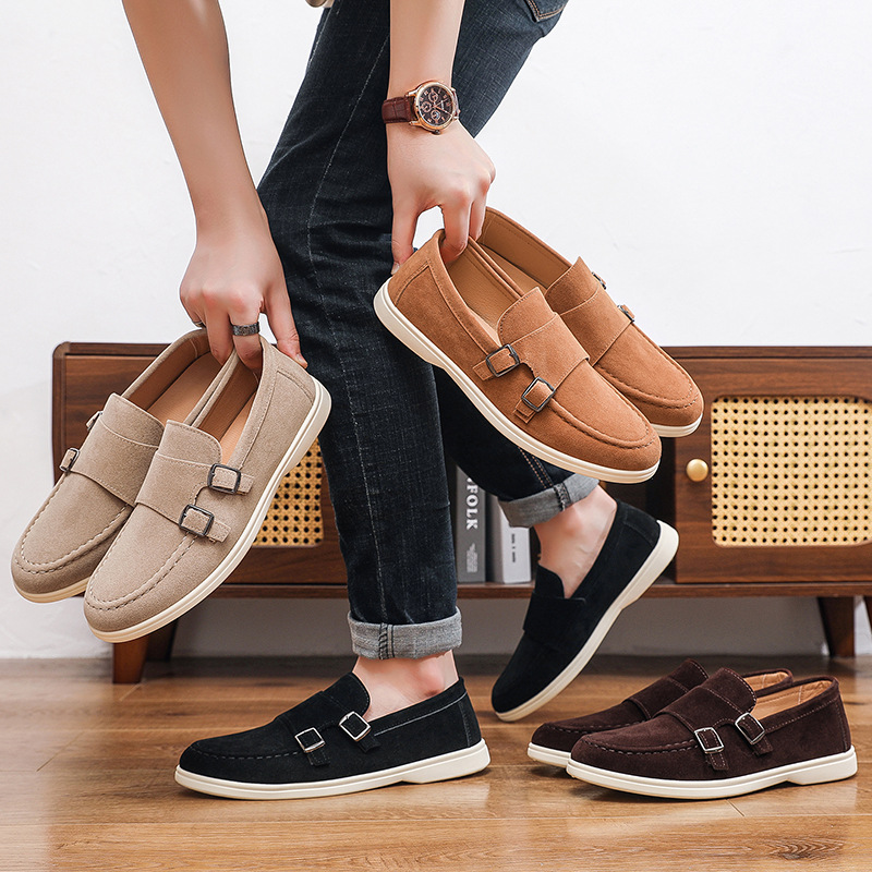 Men's Casual Shoes Suede Loafe - đánh giá và giá Men'S Fashion For Wedding