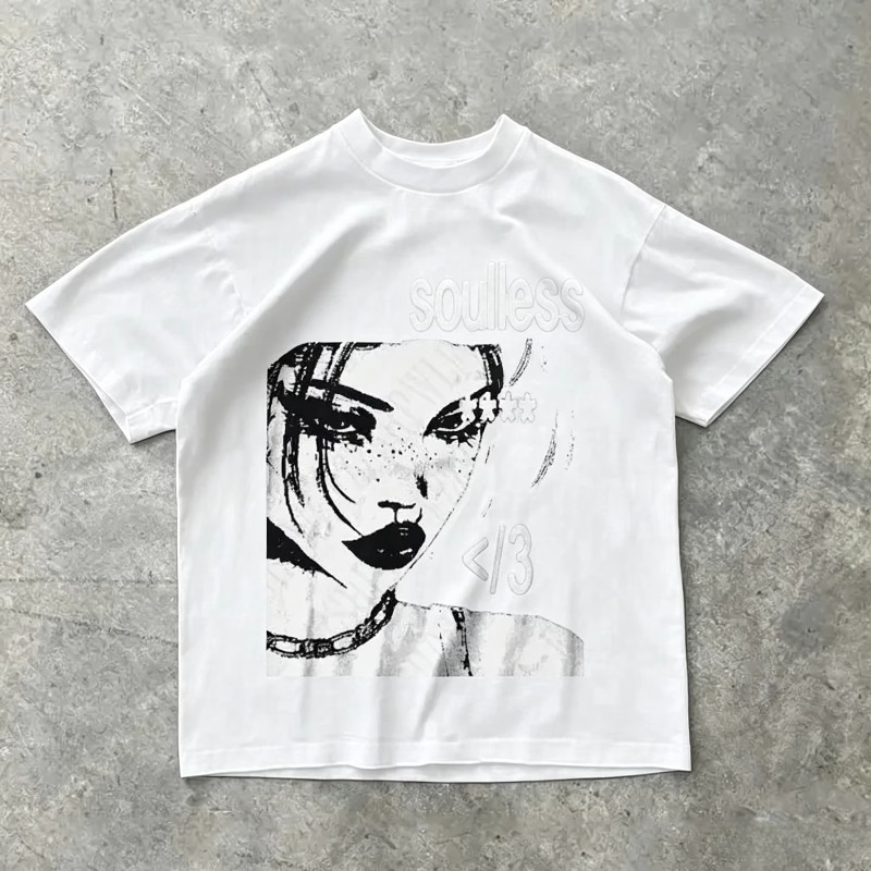 Punk Aesthetics Graphic Print  - đánh giá và giá Men'S Fashion Aesthetics