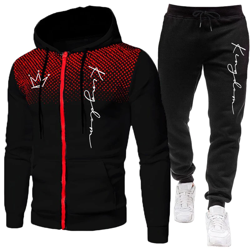 King Men's Jacket Tracksuit Ca - đánh giá và giá Mens Fashion Zip Up