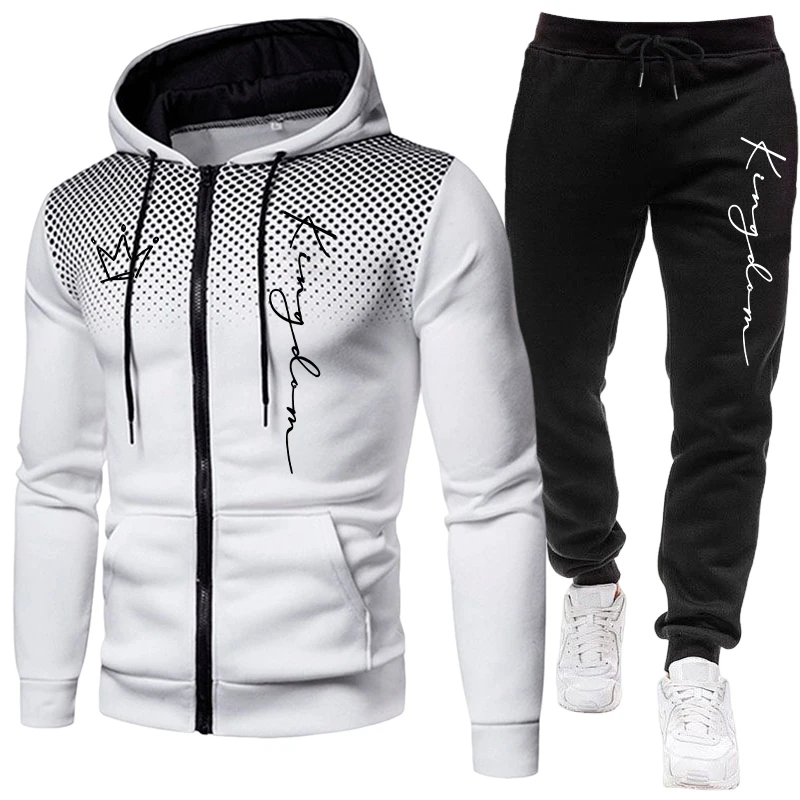 King Men's Jacket Tracksuit Ca - đánh giá và giá Mens Fashion Zip Up