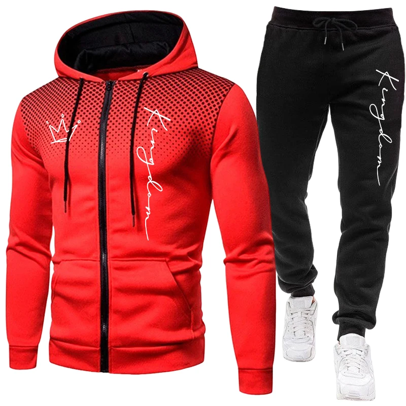King Men's Jacket Tracksuit Ca - đánh giá và giá Mens Fashion Zip Up
