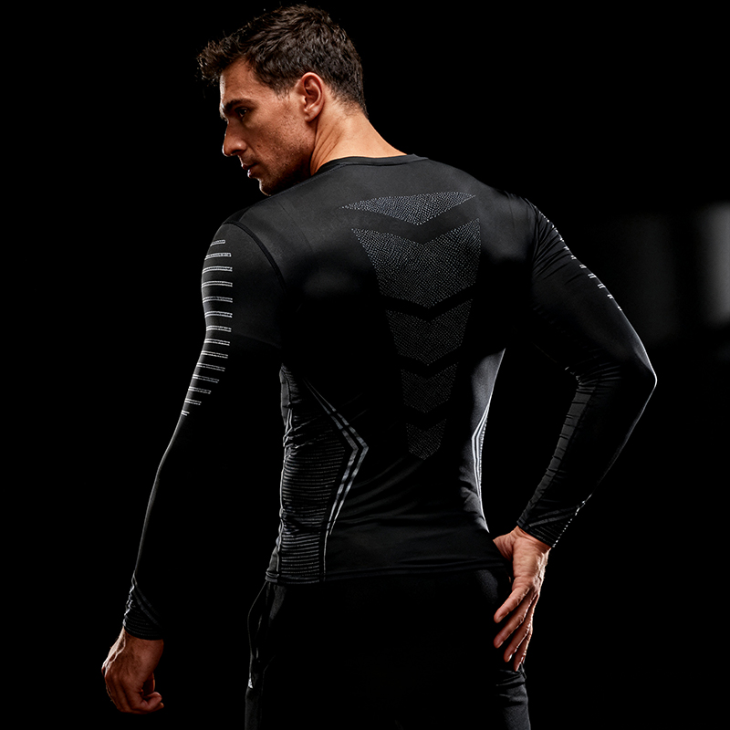 Compression Running Shirt Men  - đánh giá và giá Muscle Tee Workout