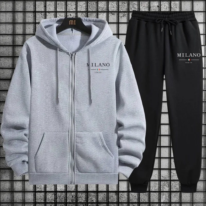 Spring 2026 Men's Tracksuit Ca - đánh giá và giá Mens Fashion Zip Up
