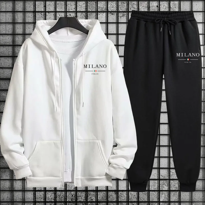 Spring 2026 Men's Tracksuit Ca - đánh giá và giá Mens Fashion Zip Up