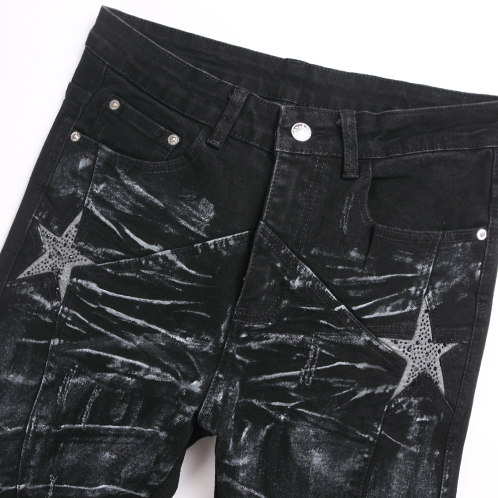 Men Crystal Stars Jeans Fashio - đánh giá và giá Men'S Fashion Jeans And Boots