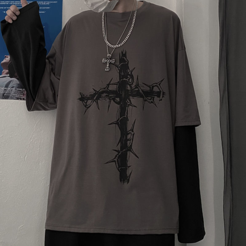 Grunge Quần Áo Nữ Dài Tay Emo  - đánh giá và giá Men'S Fashion Aesthetics