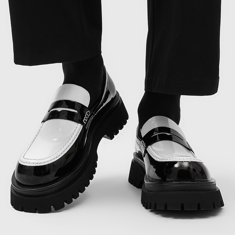 New Thick Soled Color Blocked  - đánh giá và giá Men'S Fashion For Wedding