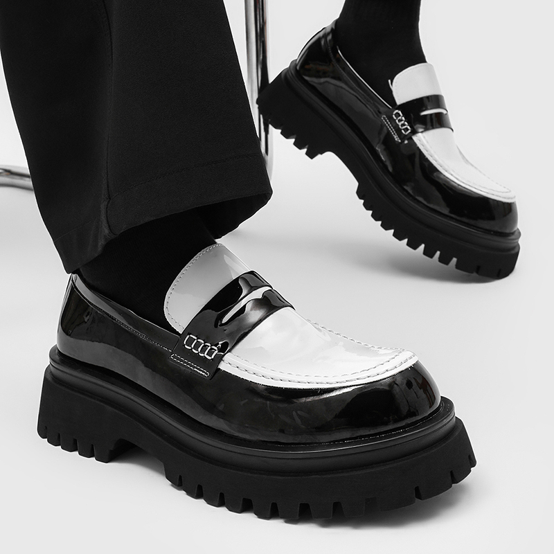 New Thick Soled Color Blocked  - đánh giá và giá Men'S Fashion For Wedding