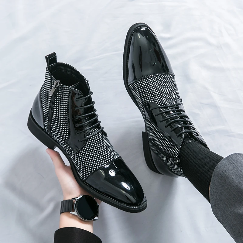 High Quality Men Boots Fashion - đánh giá và giá Men'S Fashion For Wedding