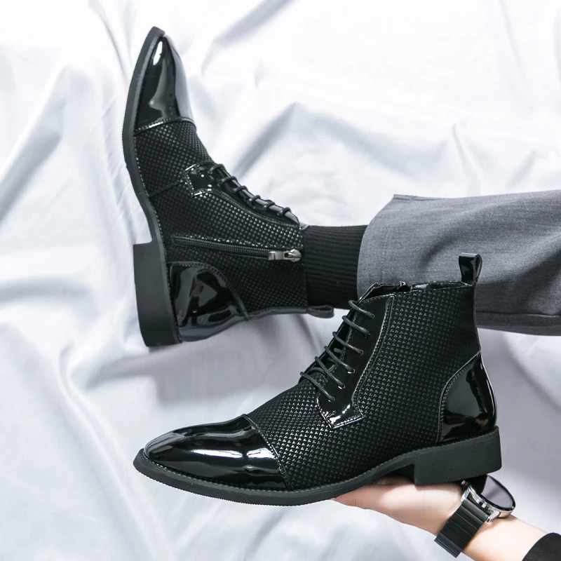 High Quality Men Boots Fashion - đánh giá và giá Men'S Fashion For Wedding
