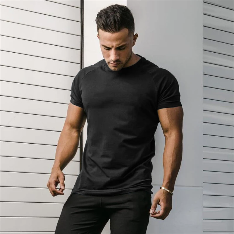 Plain Summer Cotton Breathable - đánh giá và giá Muscle Tee Workout