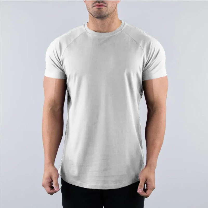 Plain Summer Cotton Breathable - đánh giá và giá Muscle Tee Workout