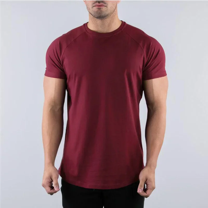 Plain Summer Cotton Breathable - đánh giá và giá Muscle Tee Workout