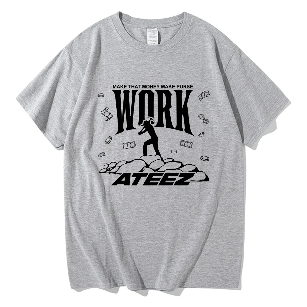 Ateez Work Vector T Shirt Fash - đánh giá và giá Men'S Fashion Aesthetics