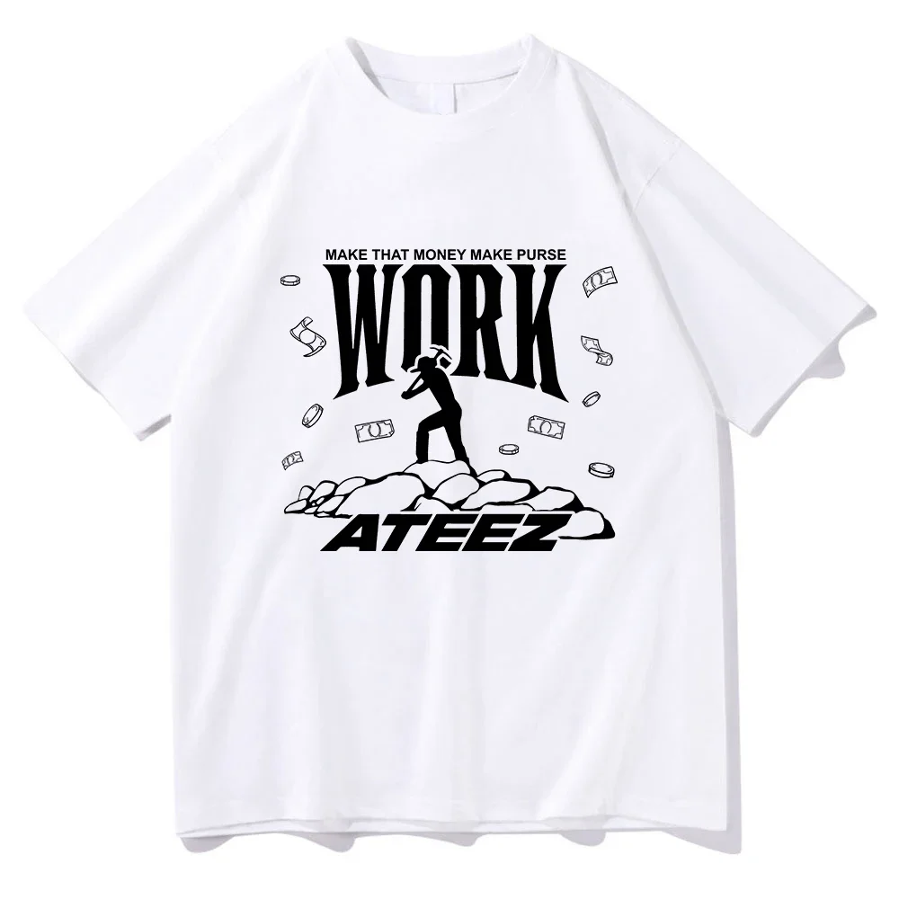 Ateez Work Vector T Shirt Fash - đánh giá và giá Men'S Fashion Aesthetics