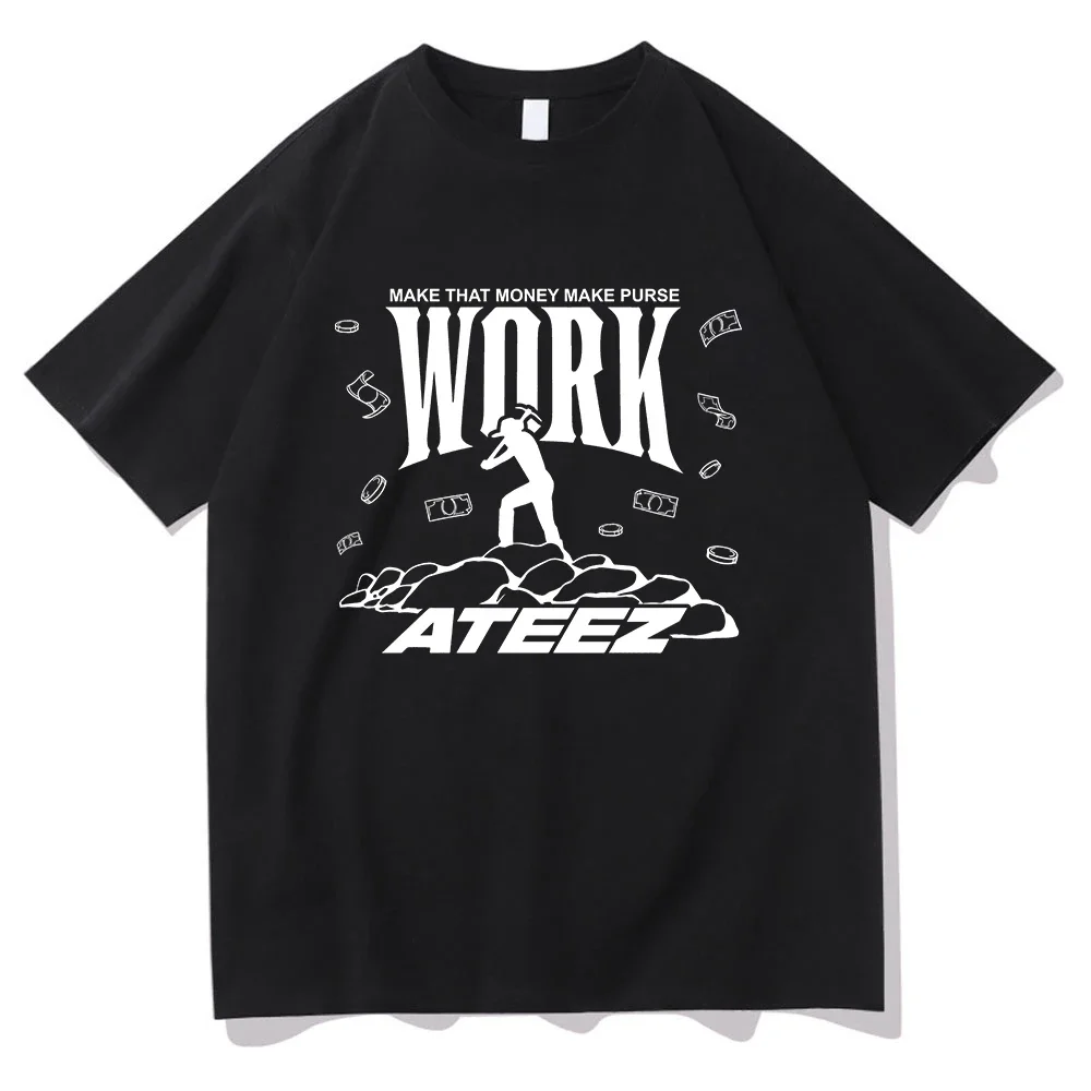Ateez Work Vector T Shirt Fash - đánh giá và giá Men'S Fashion Aesthetics