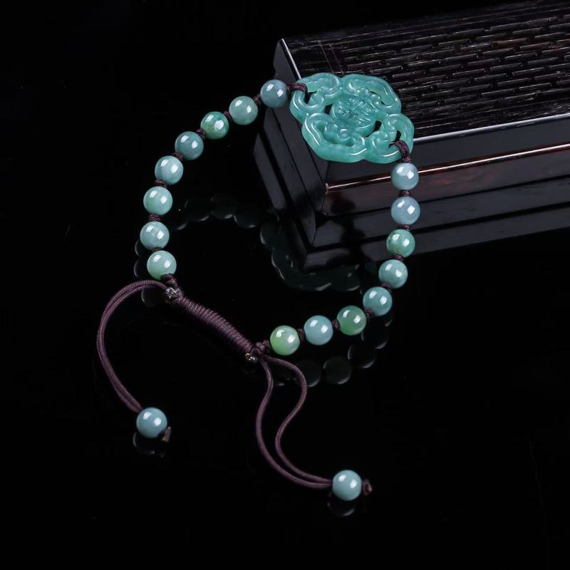 Natural Jadeite A-grade Bracel - đánh giá và giá Men'S Fashion