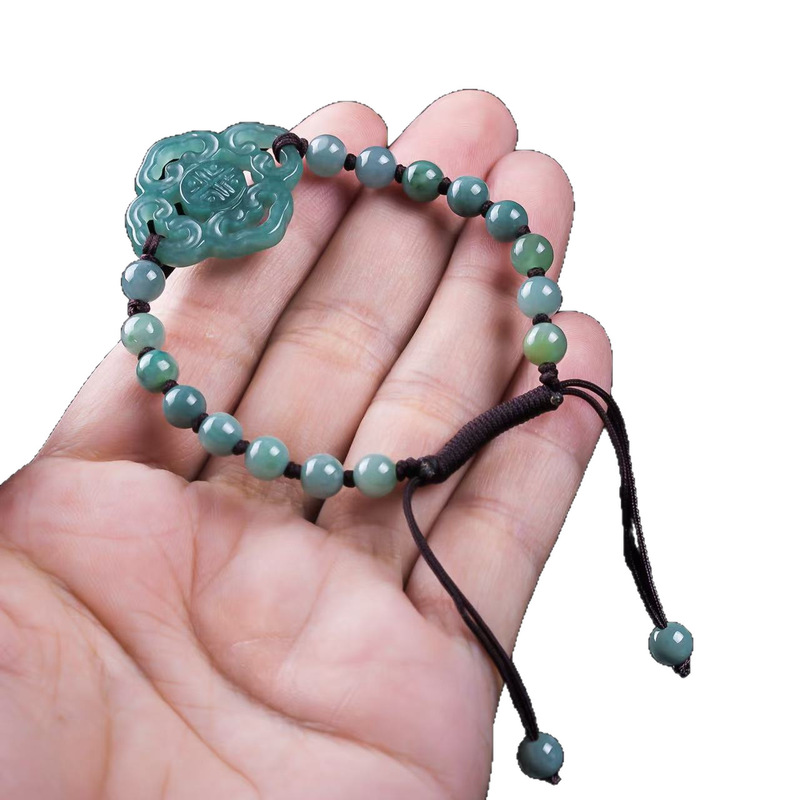 Natural Jadeite A-grade Bracel - đánh giá và giá Men'S Fashion