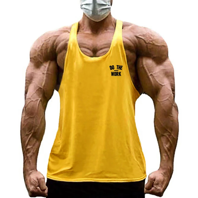 Men's Cotton Sleeveless Tees G - đánh giá và giá Muscle Tee Workout