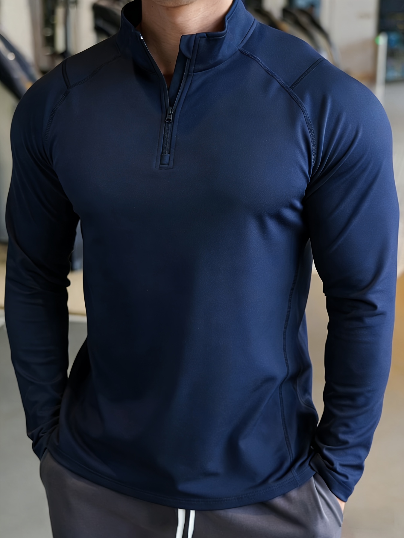 Men's Quick-Drying Long-Sleeve - đánh giá và giá Muscle Tee Workout