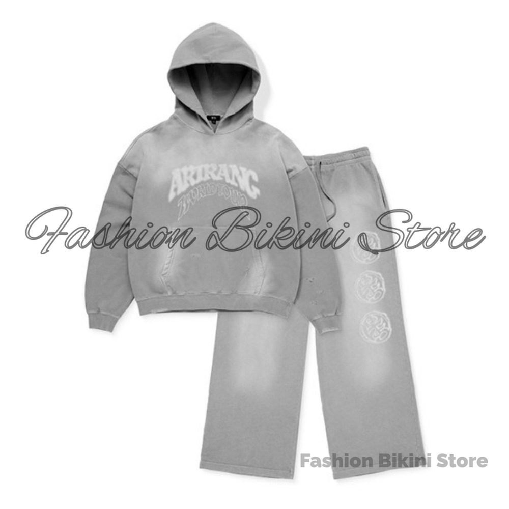 NEW Washed Grey Retro Hoodie 3 - đánh giá và giá Mens Fashion Zip Up