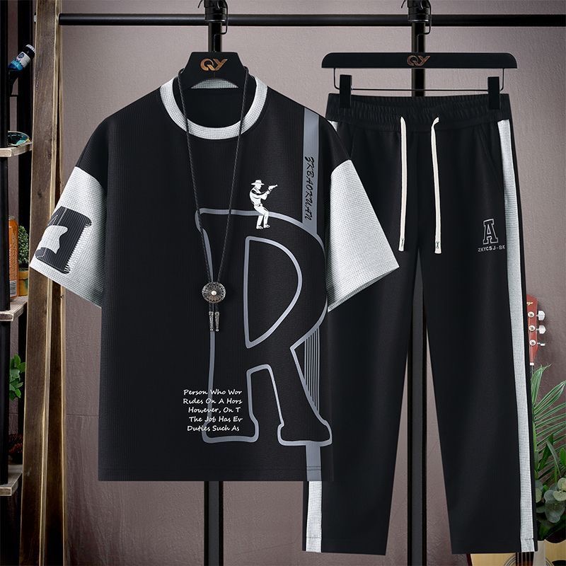 Summer Fashion Trendy Printed  - đánh giá và giá Men'S Fashion Xxl