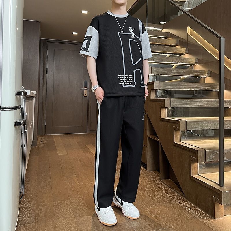 Summer Fashion Trendy Printed  - đánh giá và giá Men'S Fashion Xxl