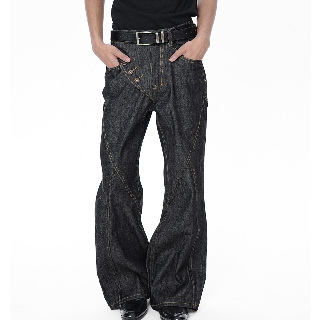 High Street Irregular Fashion  - đánh giá và giá Men'S Fashion Jeans And Boots