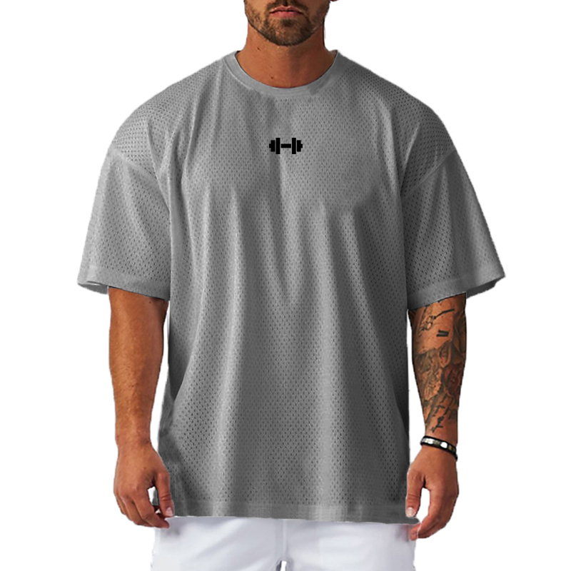 Oversized Loose Short Sleeve Q - đánh giá và giá Muscle Tee Workout