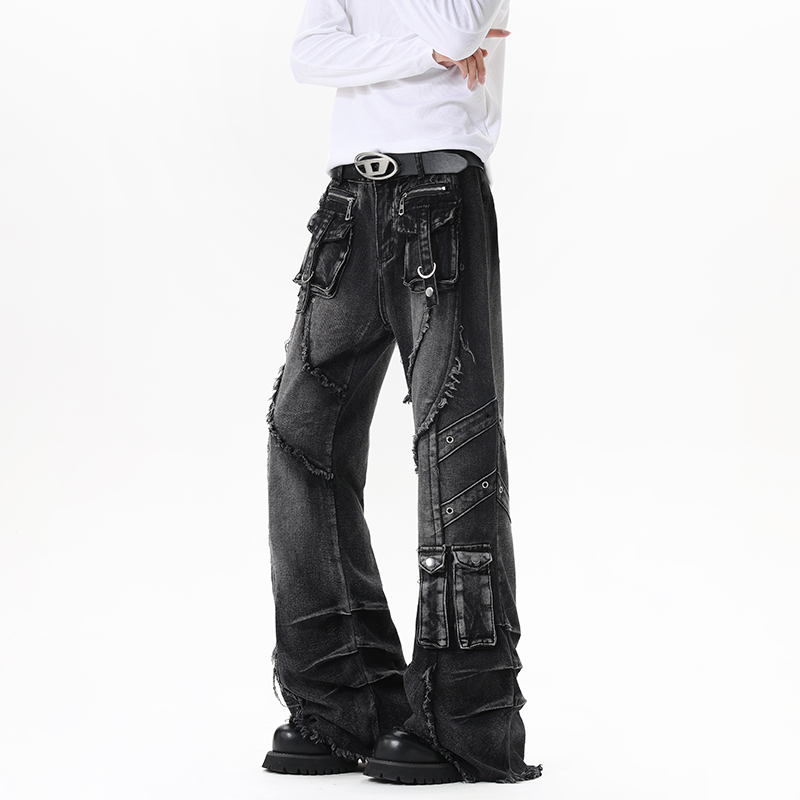 Men Personalized Street Jeans  - đánh giá và giá Men'S Fashion Jeans And Boots