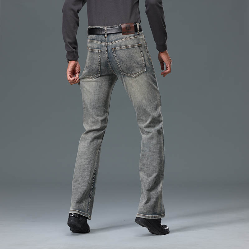 Denim Flared Jeans For Male Fl - đánh giá và giá Men'S Fashion Jeans And Boots