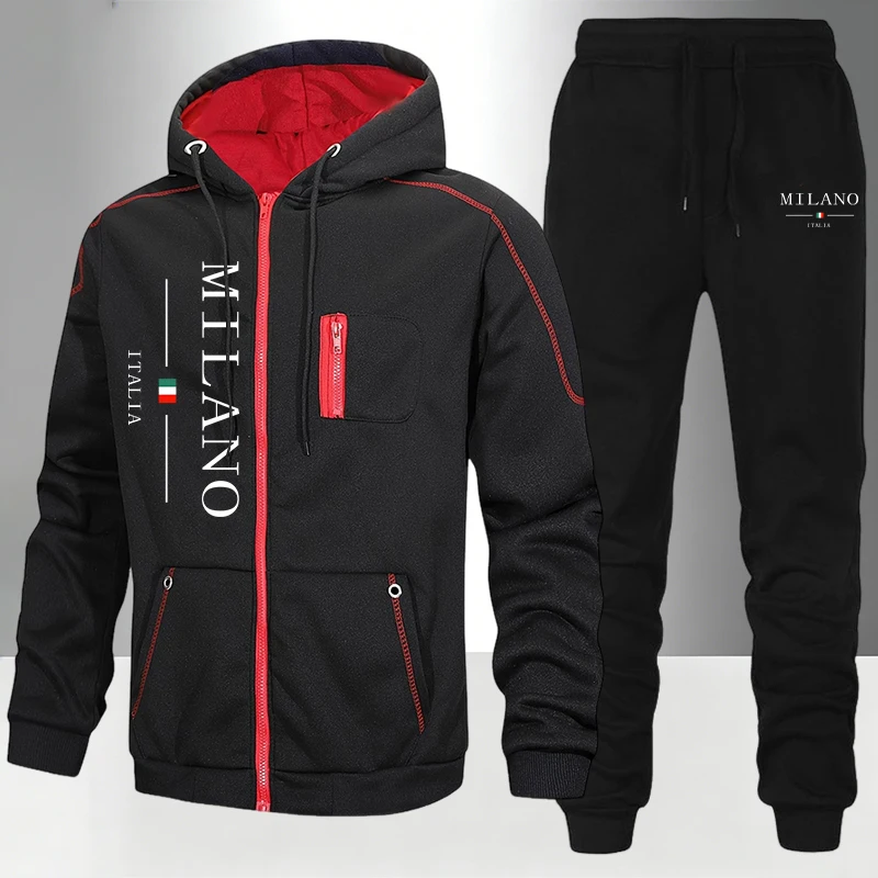 italy Fashion Men's Set/Coat/P - đánh giá và giá Mens Fashion Zip Up