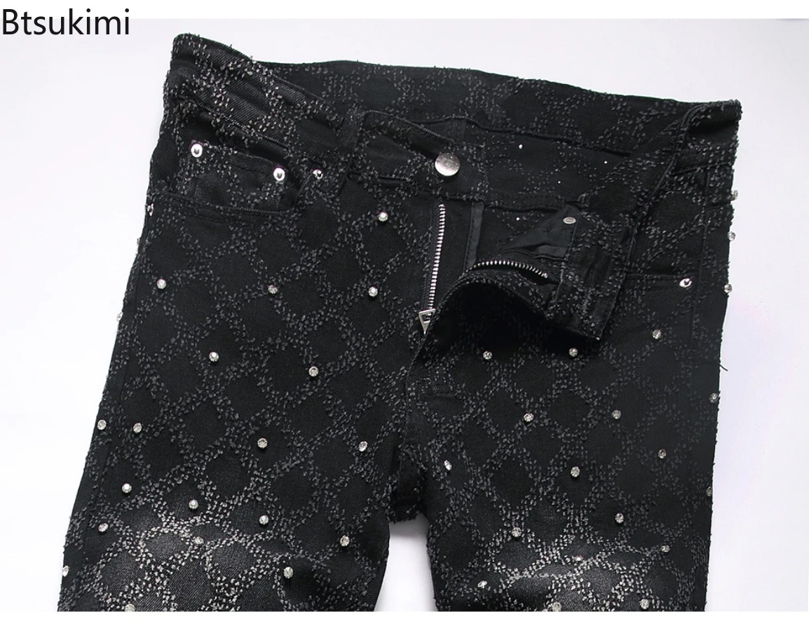 2026 New Men's Crystal Boot Cu - đánh giá và giá Men'S Fashion Jeans And Boots